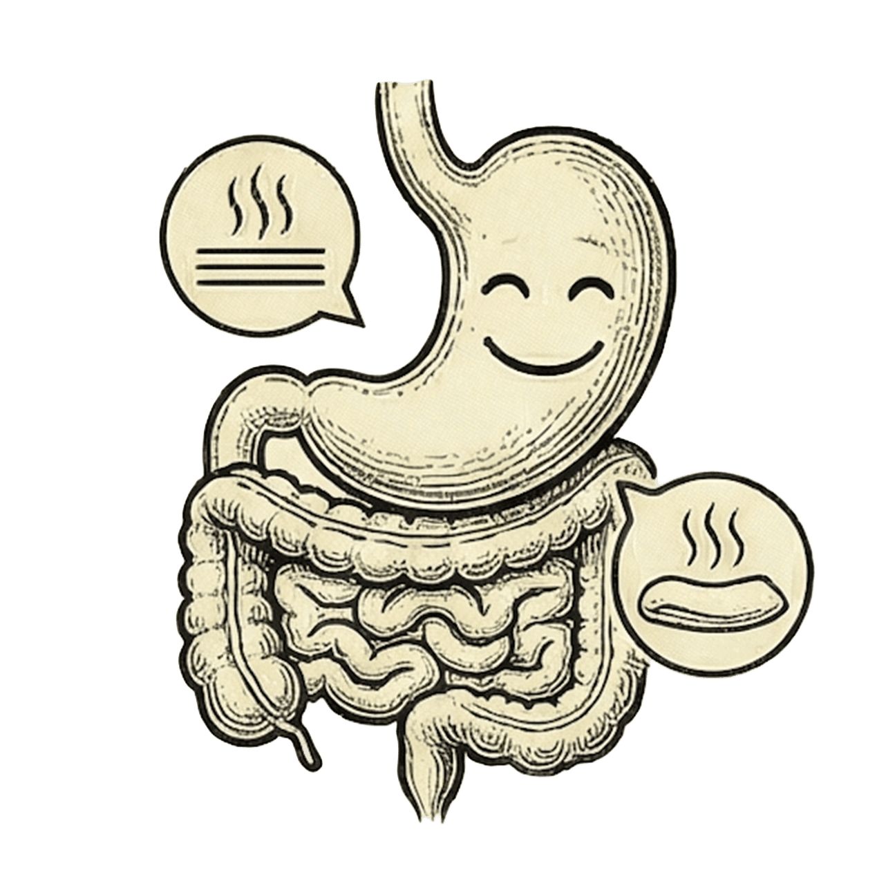 FloraSync™ digestive comfort benefit illustration