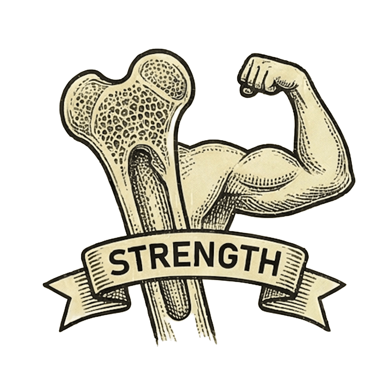 CardioCal™ bone strength benefit illustration